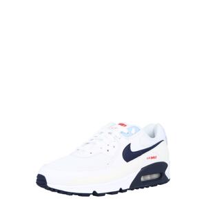 Nike Sportswear Rövid szárú sportcipők 'AIR MAX 90'  tengerészkék / fehér