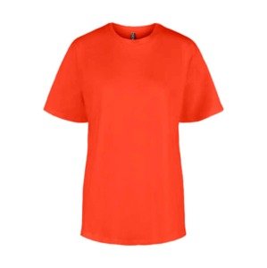 PIECES Oversize póló 'Rina'  sötét narancssárga