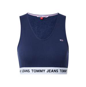 Tommy Jeans Top 'Super'  tengerészkék / fehér