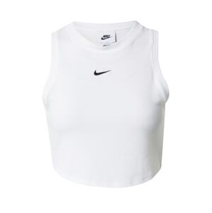 Nike Sportswear Top 'ESSENTIAL'  fekete / fehér
