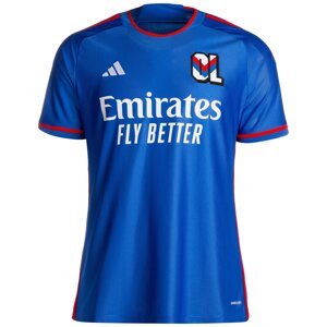 ADIDAS PERFORMANCE Mezek 'Olympique Lyonnais 23/24 Away'  kék / piros / fekete / fehér