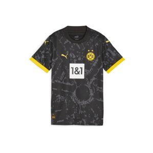 PUMA Mezek 'Borussia Dortmund Away 2023/2024'  sárga / szürke / fekete / fehér