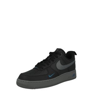 Nike Sportswear Rövid szárú sportcipők 'AIR FORCE 1'  égkék / fekete