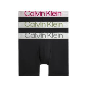 Calvin Klein Underwear Boxeralsók  szürke / olíva / magenta / fekete