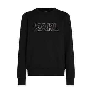 Karl Lagerfeld Tréning póló ' Studded Karl '  fekete