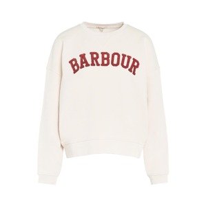 Barbour Tréning póló 'Silverdale'  rozsdavörös / fehér