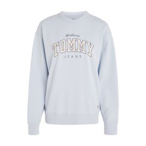 Tommy Jeans Tréning póló 'Varsity'  világoskék / sötétkék / fehér