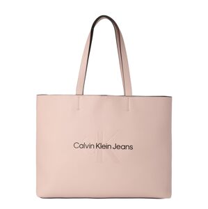 Calvin Klein Jeans Shopper táska  púder / fekete