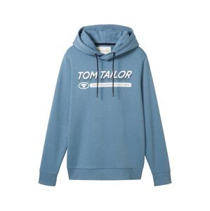 TOM TAILOR Tréning póló  kék / fekete / fehér
