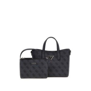 GUESS Shopper táska 'Latona'  antracit / fekete
