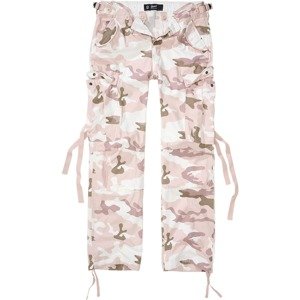 Brandit Cargo nadrágok  világosbarna / rózsaszín / fehér