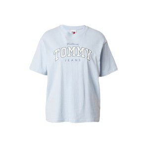 Tommy Jeans Póló 'Varsity'  világoskék / fehér