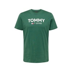 Tommy Jeans Póló 'ESSENTIAL'  sötétkék / smaragd / piros / fehér