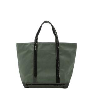Vanessa Bruno Shopper táska  sötétzöld / fekete