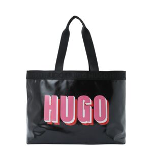 HUGO Shopper táska 'Becky'  rózsaszín / piros / fekete / fehér