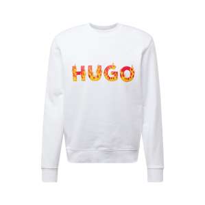 HUGO Tréning póló 'Ditmo'  sárga / sötét narancssárga / fehér