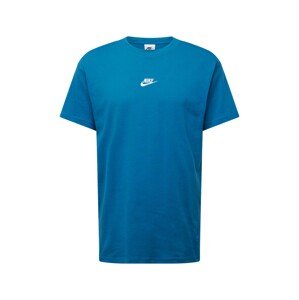 Nike Sportswear Póló 'CLUB'  kék / fehér