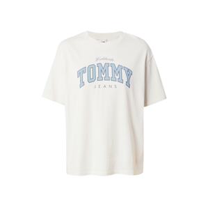 Tommy Jeans Póló  tengerészkék / füstkék / fehér