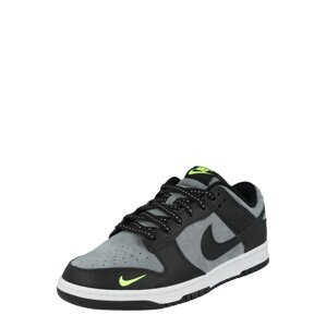 Nike Sportswear Rövid szárú sportcipők 'DUNK'  szürke / alma / fekete