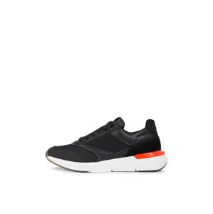 Calvin Klein Rövid szárú sportcipők 'FLEXI RUNNER'  sötét narancssárga / fekete / fehér