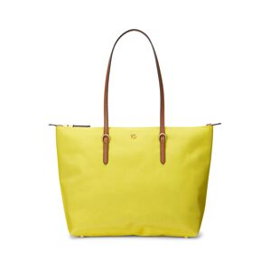 Lauren Ralph Lauren Shopper táska 'KEATON'  barna / limone / arany