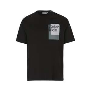 Calvin Klein Big & Tall Póló  bazaltszürke / világosszürke / fekete