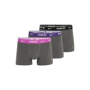 NIKE Sport alsónadrágok  grafit / sötétlila / fekete / fehér