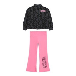 CONVERSE Jogging ruhák  sötétszürke / világos-rózsaszín / fekete