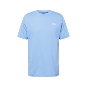 Nike Sportswear Póló 'CLUB'  világoskék / fehér