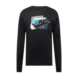 Nike Sportswear Póló 'CONNECT'  világoskék / szürke / fekete / fehér