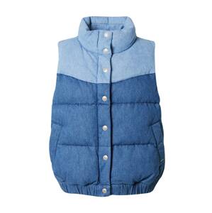 LEVI'S ® Mellény 'Juno Western Puffer Vest'  kék farmer / világoskék