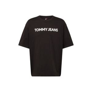Tommy Jeans Póló 'CLASSICS'  tengerészkék / rikító piros / fekete / természetes fehér
