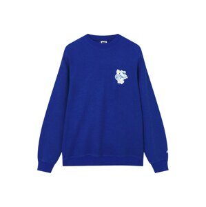 Pull&Bear Tréning póló  kék / királykék / fehér