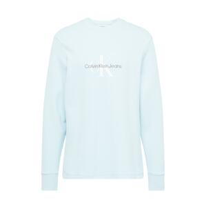 Calvin Klein Jeans Póló  pasztellkék / szürke / fehér
