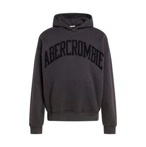 Abercrombie & Fitch Tréning póló  fekete / fekete farmer