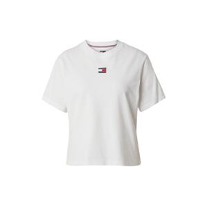Tommy Jeans Póló  tengerészkék / rikító piros / fehér / természetes fehér