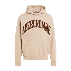Abercrombie & Fitch Tréning póló  barna / világosbarna