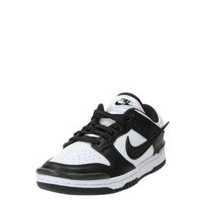 Nike Sportswear Rövid szárú sportcipők 'DUNK LOW  TWIST'  fekete / fehér