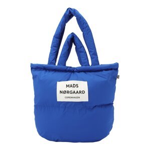 MADS NORGAARD COPENHAGEN Shopper táska  tengerészkék / fekete / fehér