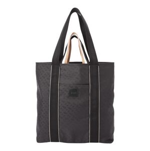 BOSS Black Shopper táska 'Deva'  bézs / fekete / piszkosfehér