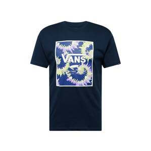 VANS Póló 'CLASSIC'  tengerészkék / ultramarin kék / alma / fehér