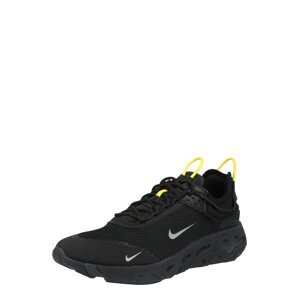 Nike Sportswear Rövid szárú sportcipők 'React Live'  sárga / ezüstszürke / fekete