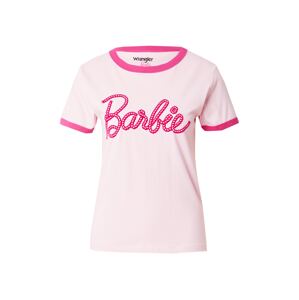 WRANGLER Póló 'BARBIE'  rózsaszín / rózsaszín