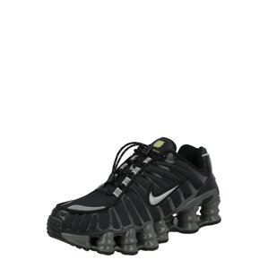 Nike Sportswear Rövid szárú sportcipők 'SHOX TL'  fekete / ezüst