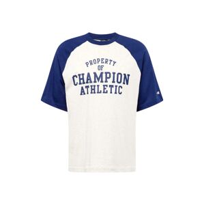 Champion Authentic Athletic Apparel Póló 'Legacy'  tengerészkék / természetes fehér