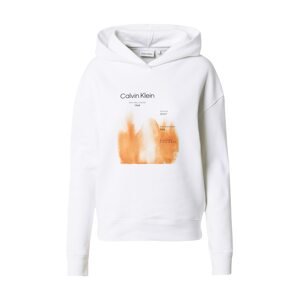 Calvin Klein Tréning póló  homok / fekete / fehér