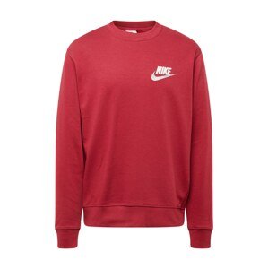 Nike Sportswear Tréning póló 'CLUB'  piros / fehér