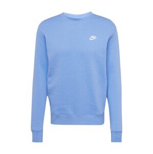 Nike Sportswear Tréning póló 'Club Fleece'  kék / fehér