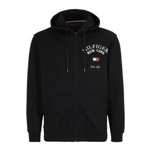 Tommy Hilfiger Big & Tall Tréning dzseki  rikító piros / fekete / fehér