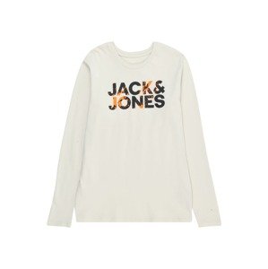 Jack & Jones Junior Póló 'COMMERCIAL'  bézs / narancs / fekete